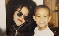 selena gomez and her son pose for a photo